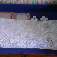 Покривка за маса или каре плетено на една кука, снимка 1 - Покривки за маси - 17750003