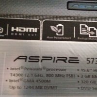 Acer Aspire 5738Z на части, снимка 1 - Части за лаптопи - 21519985