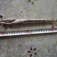 Уникална голяма ножица ножици Солинген Спирале , снимка 1 - Фризьорски принадлежности - 25750868