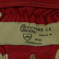 работни ръкавици Guyard Midera, оригинални, нови, френски, телешка кожа. Внос от Белгия. , снимка 2 - Други инструменти - 20396407