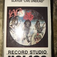 Рядка касетка- Slayer - Live Undead - Unison, снимка 1 - Аудио касети - 22218630