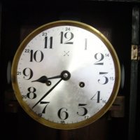 Старинен стенен кабинетен немски часовник., снимка 3 - Антикварни и старинни предмети - 21039677