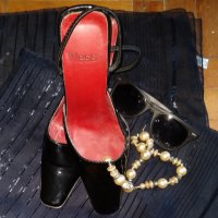Уникални италиански обувки "Ness" естествен лак, снимка 1 - Дамски обувки на ток - 25030188