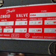 Магнет вентил Danfoss typ EVSA 50, снимка 4 - Резервни части за машини - 16235246