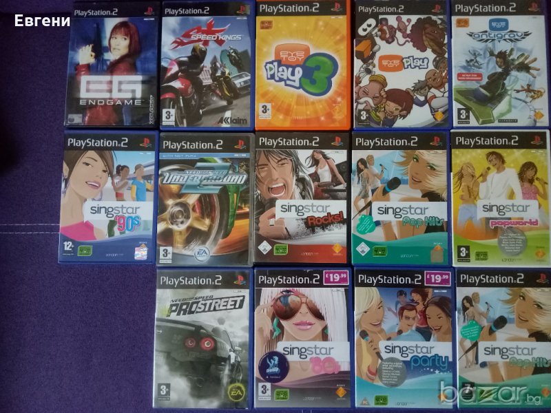 Sony Playstation 2 оригинални игри, снимка 1