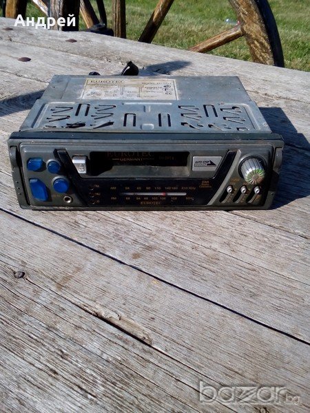 Автомобилен радиокасетофон EUROTEC, снимка 1