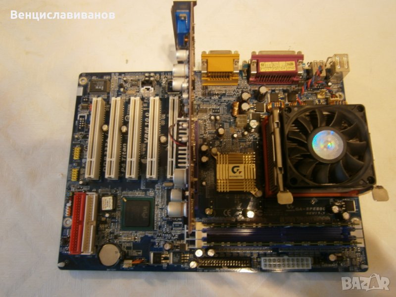 Дънна платка GA-8PE800 Процесор Intel Celeron D, снимка 1
