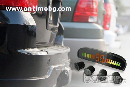 Парктроник с 4 датчика и цветен LCD дисплей, снимка 1