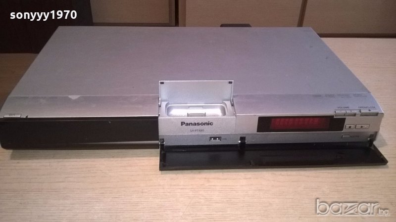 panasonic sa-pt480 receiver-usb/hdmi/ipod-внос швеицария, снимка 1