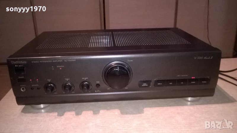 поръчан-technics su-v500m2 mark II stereo amplifier-made in japan, снимка 1