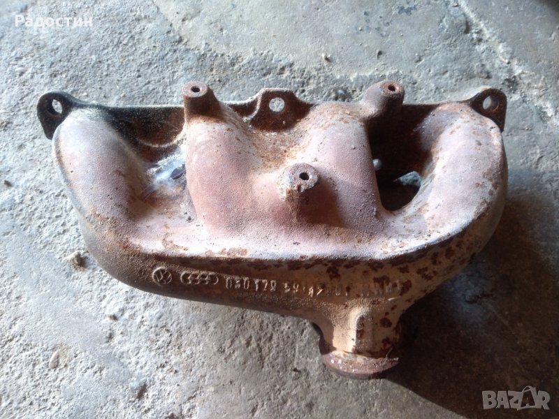 Изпускателен колектор за vw polo 81-93г., снимка 1