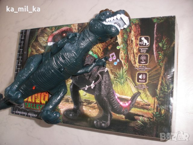 Детска Играчка-Динозавър-със звук и светлини, снимка 4 - Музикални играчки - 25179460