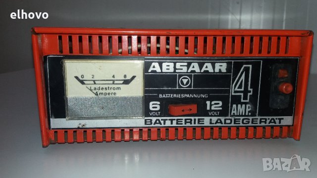  Зарядно за акумулатор ABSAAR 4amp