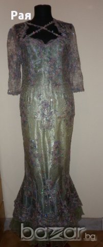 Бална/официална/абитуриентска рокля + болеро , снимка 5 - Рокли - 16266875