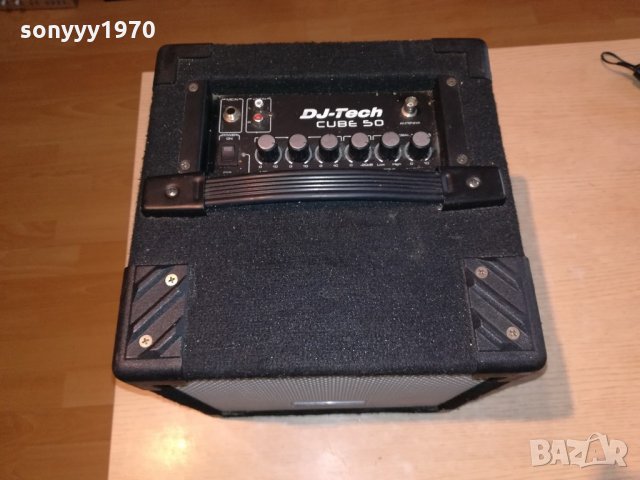 dj-tech professional cube50-29х27х27см-внос швеицария, снимка 7 - Ресийвъри, усилватели, смесителни пултове - 21636457