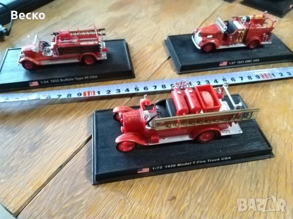 Пожарникарски колички 28 бр., снимка 8 - Колекции - 26152159