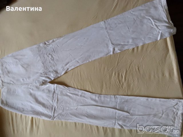 Бели панталони, снимка 2 - Панталони - 19438466