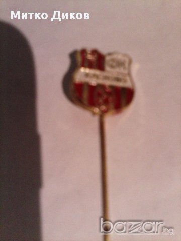 Значки  ДФС Хасково и флагче, снимка 4 - Футбол - 15994807