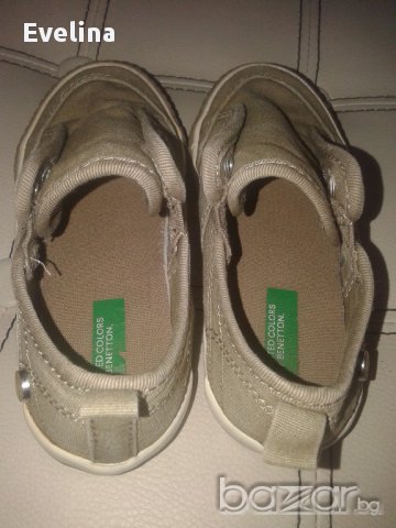 Детски кецове BENETTON, снимка 5 - Детски гуменки - 16212136