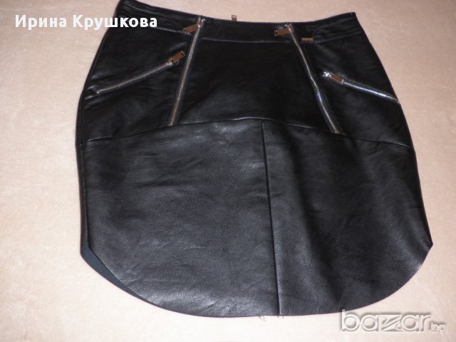 Продавам пола от екокожа, купена от MOHITO. Размерът е 40. Не е носена., снимка 4 - Поли - 16268380