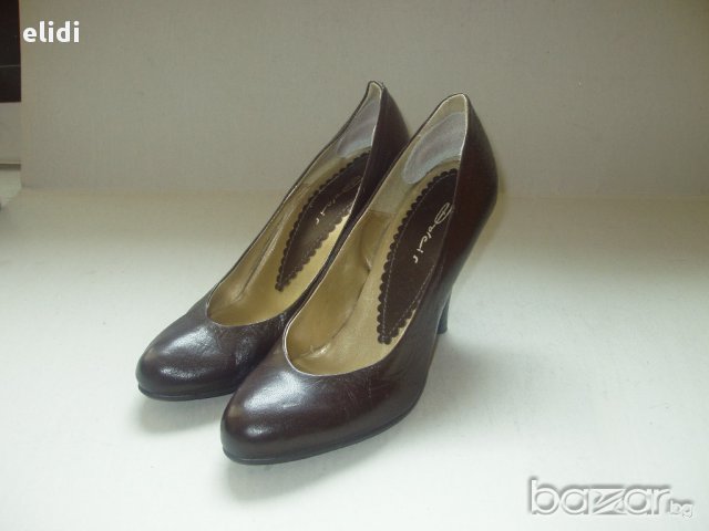 №37 Dolcir холански ест. кожа, снимка 2 - Дамски обувки на ток - 11133339