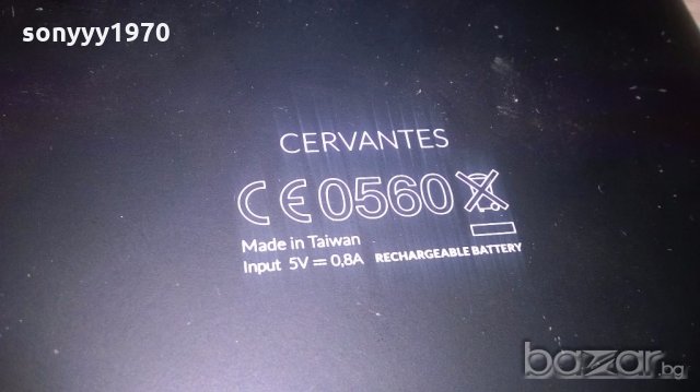 cervantes-четец за книги-за ремонт-внос швеицария, снимка 9 - Електронни четци - 19065818