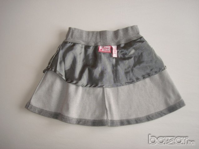 Страхотна плюшена пола,116/122 см.  , снимка 2 - Детски рокли и поли - 16390837