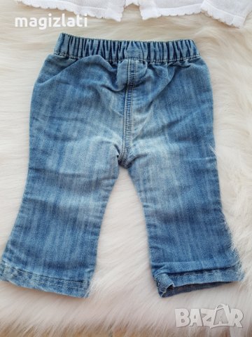 Дънки 3-6 месеца, снимка 4 - Бебешки дънки - 22787547