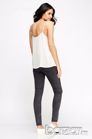 Нови черни скини дънки ALCOTT, снимка 4 - Дънки - 19830606