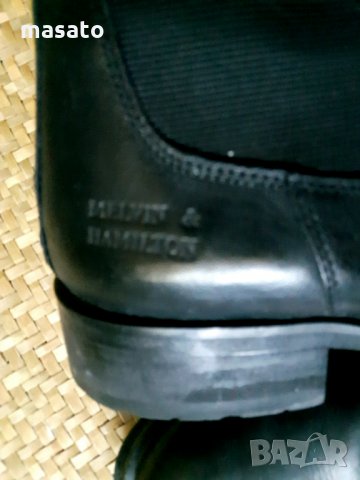  Melvin & Hamilton - черни боти от естествена кожа, снимка 5 - Дамски боти - 24287334