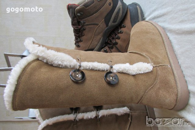 UGG аналог, топли, зимни ботуши, N- 42, 100% естественa кожа,GOGOMOTO.BAZAR.BG®, снимка 10 - Дамски ботуши - 17430414