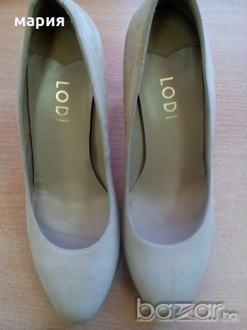 Красиви испански обувки естествен велур, снимка 1 - Дамски обувки на ток - 19626262