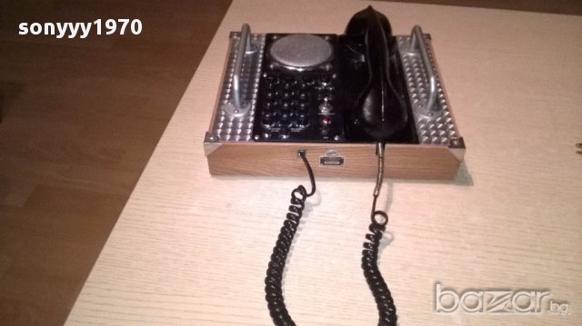VINTAGE Hands-free telephone-new york-paris-ретро колекция-внос швеицария, снимка 9 - Антикварни и старинни предмети - 17747613