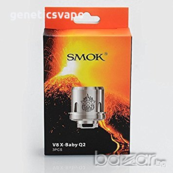 Smok TFV8 X - Baby Q2 coil изпарителни глави на Смок, снимка 1 - Аксесоари за електронни цигари - 21040847