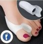 Сепаратори за ортопедични палци за облекчаване Болка протриване Мека силиконова подложка за обувки 