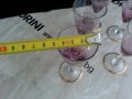 Ретро стъклени чаши чашки  53г, снимка 4