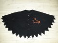 Детско наметало за момиче черно на цвят с вещица , снимка 1 - Детски пуловери и жилетки - 23704710