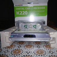 Цифров кабелен приемник "Kaon" K220" SD, снимка 1 - Приемници и антени - 17063119