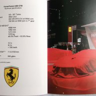 Книга списание каталог брошура автомобили Ferrari 488 GTB, снимка 5 - Списания и комикси - 10941653