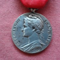 Сребърен френски медал, снимка 4 - Нумизматика и бонистика - 23148956