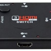 HDMI 2K swich 3 to 1 , снимка 1 - Кабели и адаптери - 21036010