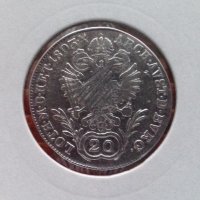 Монета Австрия 20 Кройцера 1803-В, Франц II, снимка 1 - Нумизматика и бонистика - 22749067