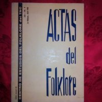 Actas del folklore - Argeliers León, снимка 1 - Списания и комикси - 19570545