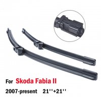 Чистачки комплект за Skoda Fabia II 2007 - 2015г, снимка 1 - Аксесоари и консумативи - 19529858