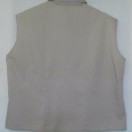 Еластична риза без ръкави "BluEmotion" / голям размер, хипоалергична , снимка 6 - Ризи - 14433665