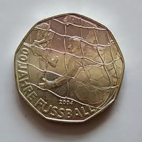 5 евро сребро Австрия 2004 г., снимка 1 - Нумизматика и бонистика - 18623775