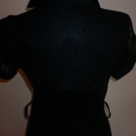 Черна рокля памук и дантела , снимка 13 - Рокли - 17063517