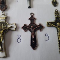 Метални релефни детайлни кръстове-2, снимка 6 - Колиета, медальони, синджири - 23383508