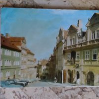 Картичка от Прага, снимка 1 - Филателия - 22825566
