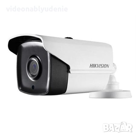4в1 Водоустойчива Камера HD-TVI/AHD/HD-CVI/CVBS Hikvision DS-2CE16C0T-IT5F 720p 3.6мм IR 80 м. Нощно, снимка 1